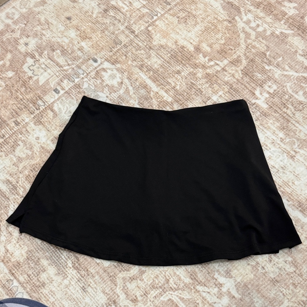 SHEIN Black Asymmetrical Skirt